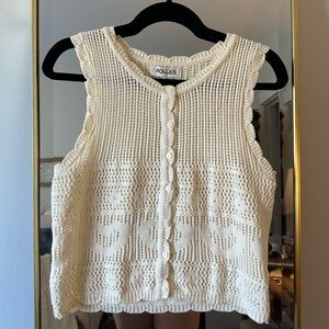 Rolla’s Sweater Tank - Cream - Part of set - 8 / SMALL
